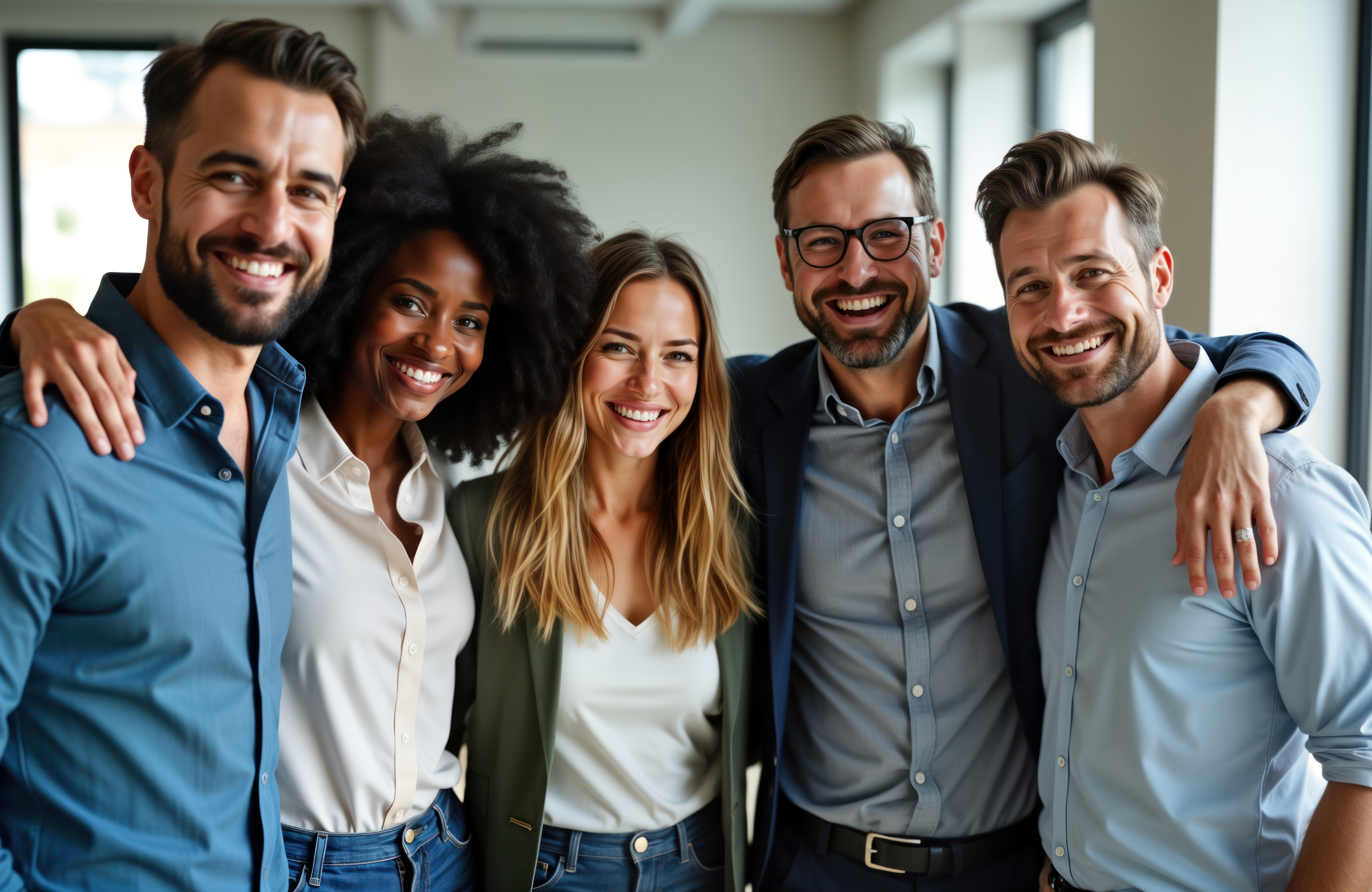 diverse group of business people